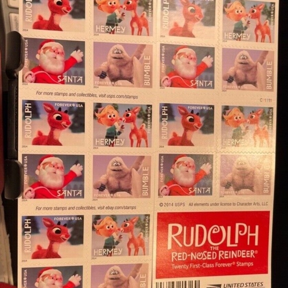 Scott 4949b Rudolph 20 Booklet MNH Uncirculated - Picture 3 of 3